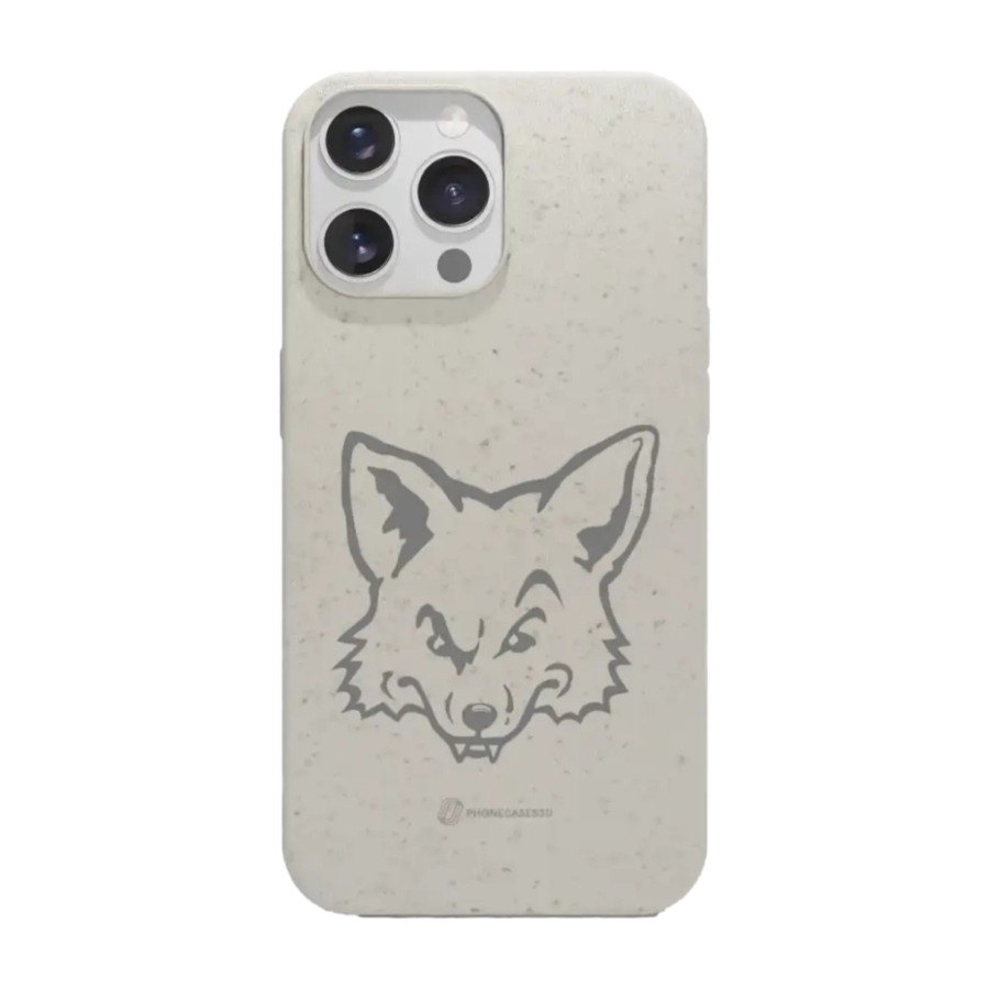 Phonecases3D iPhone 14 Pro Pixbo IBK komposterbart cover, hvid billede 1