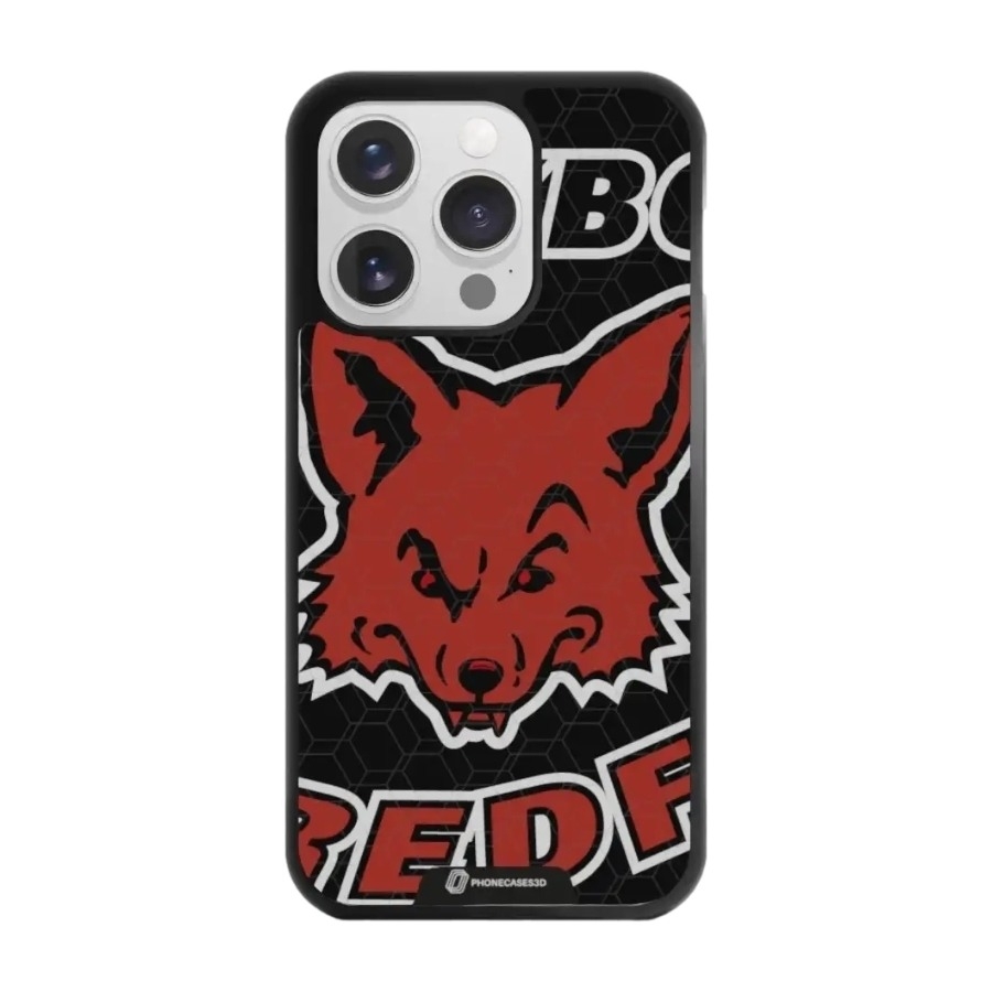 Phonecases3D iPhone 15 Pro Pixbo IBK 3D mobilcover, sort billede 1
