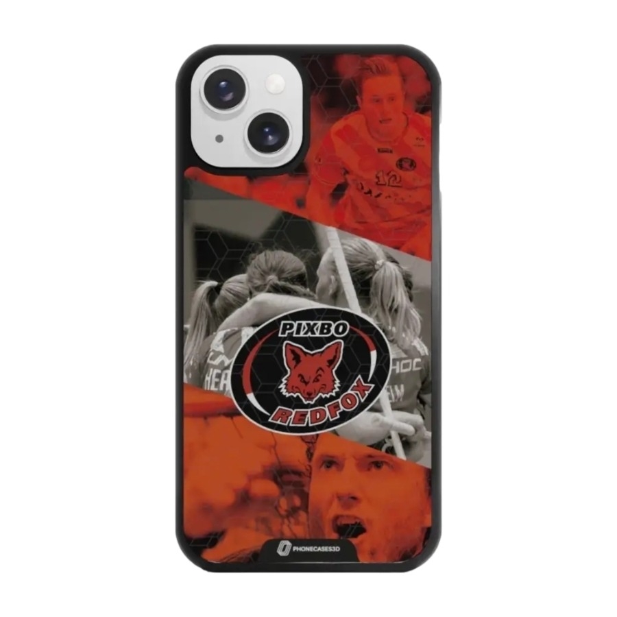 Phonecases3D iPhone 13 Pixbo IBK 3D mobilcover, sort billede 1