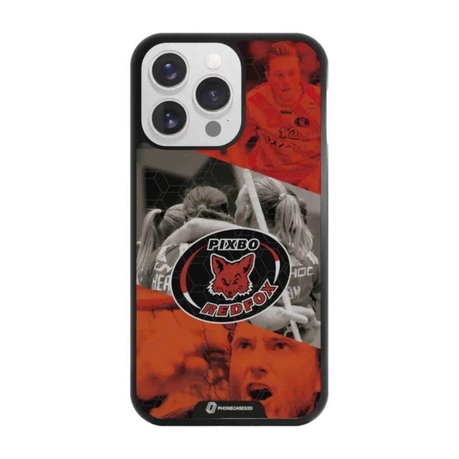 Phonecases3D iPhone 13 Pro Pixbo IBK 3D mobilcover, sort billede 1