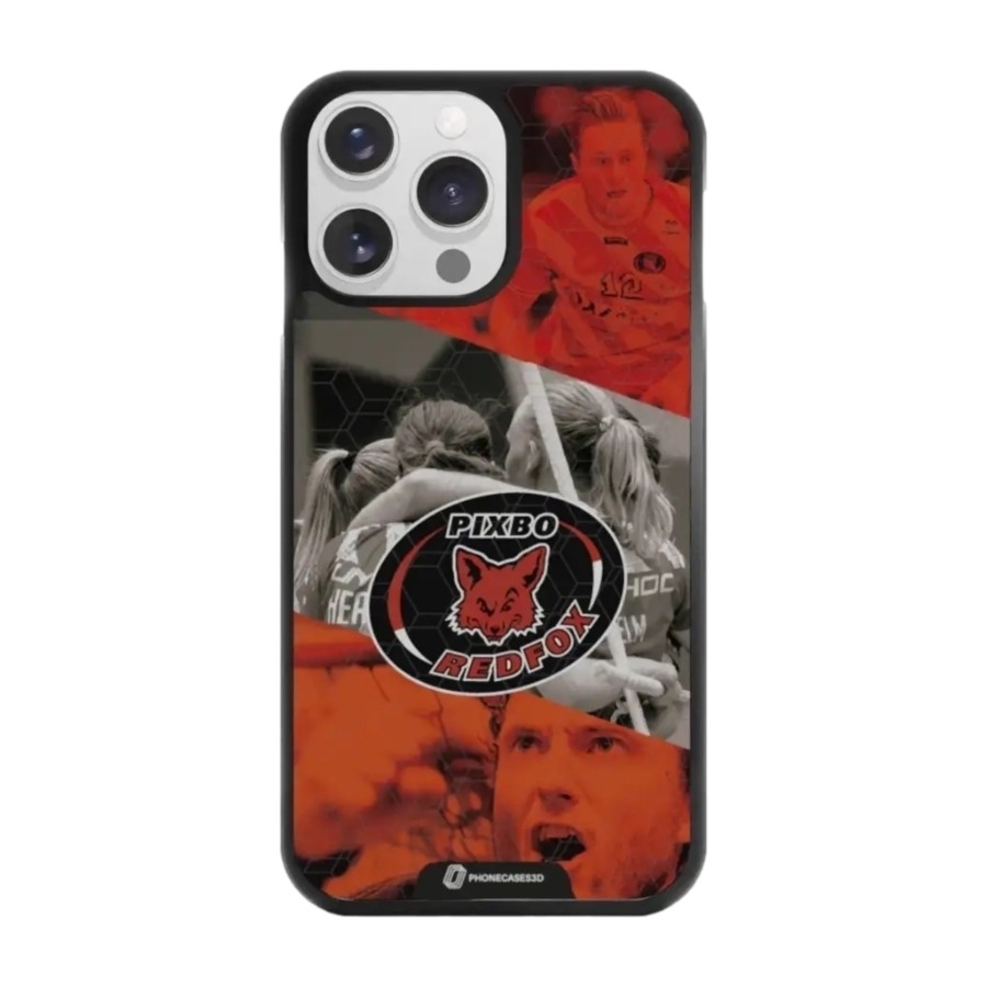 Phonecases3D iPhone 14 Pro Pixbo IBK 3D mobilcover, sort billede 1