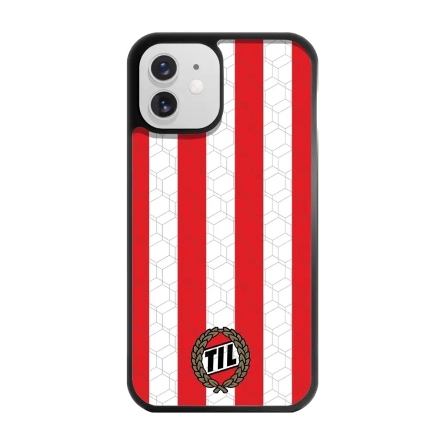 Phonecases3D iPhone 12 Tromsø IL 3D mobilcover, sort billede 1