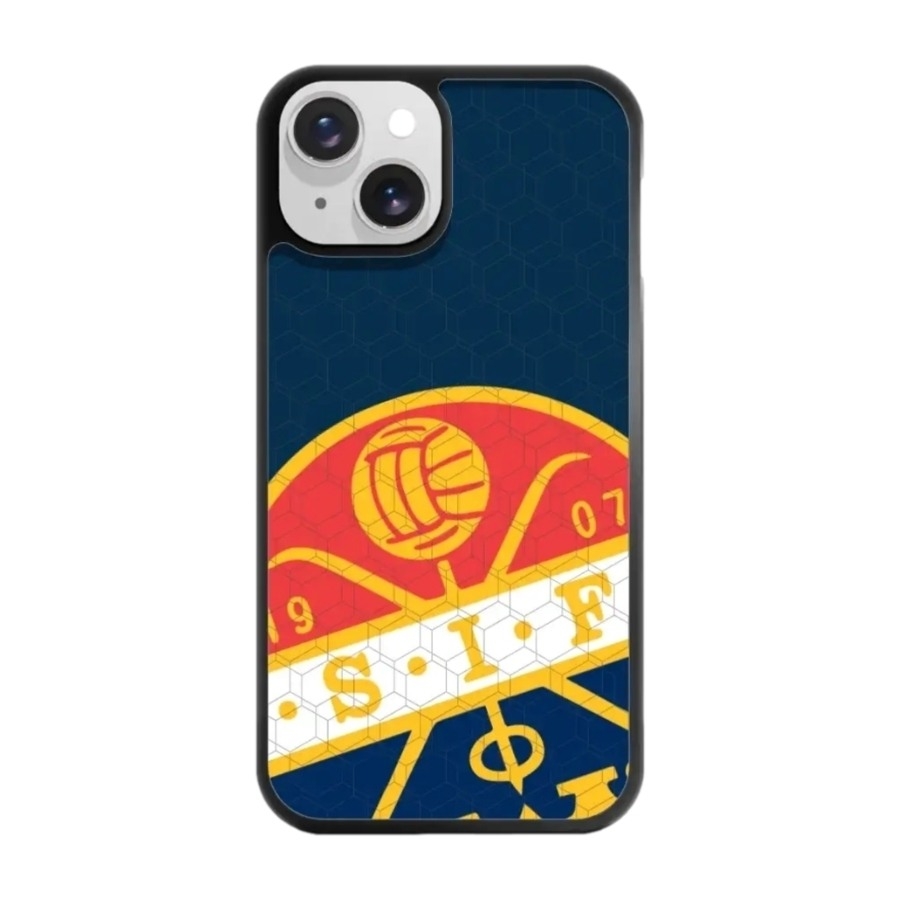 Phonecases3D iPhone 14 Strømsgodset 3D mobilcover, sort billede 1