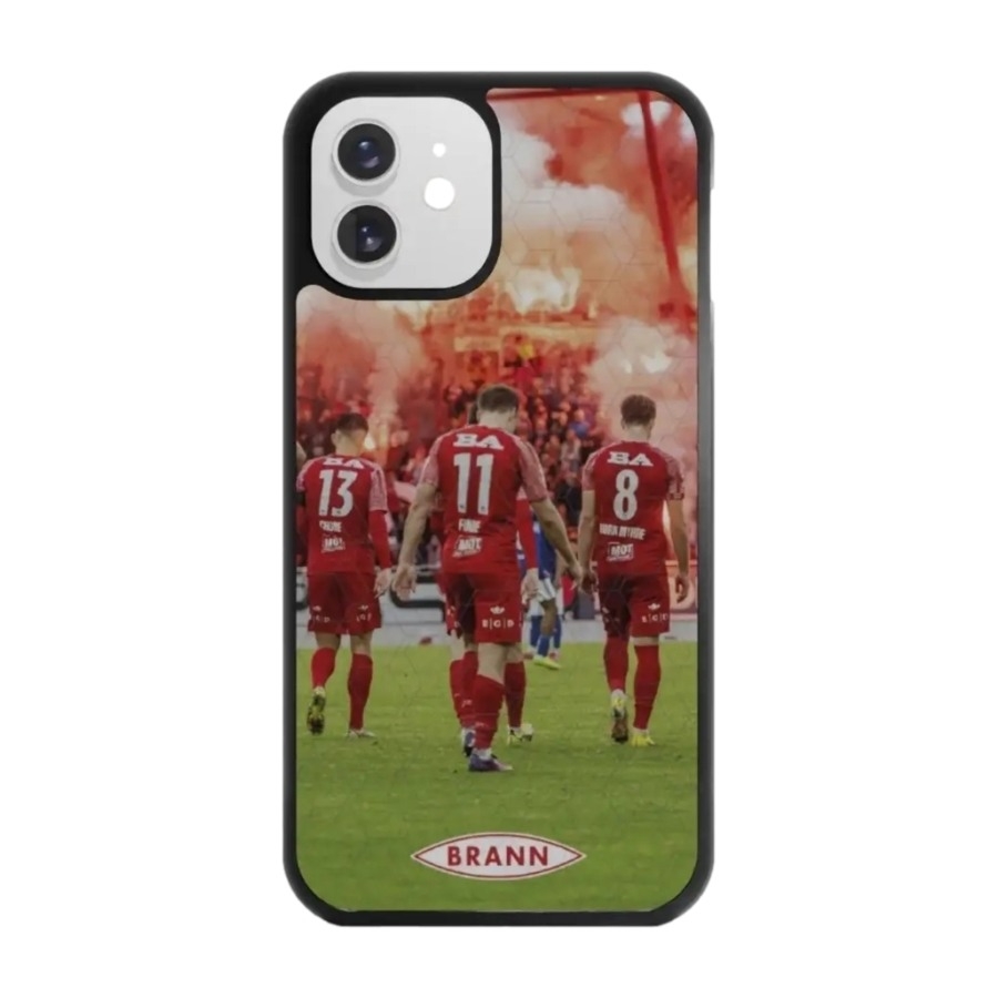 Phonecases3D iPhone 12 Brann SK 3D mobilcover, sort billede 1