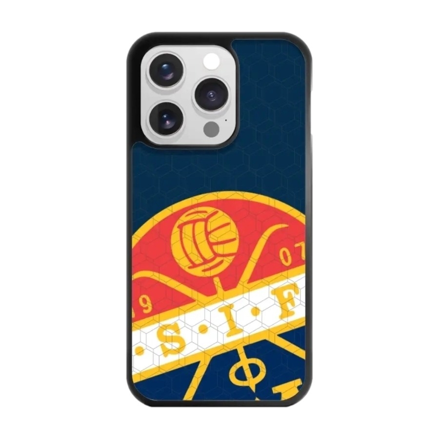 Phonecases3D iPhone 15 Pro Strømsgodset 3D mobilcover, sort billede 1