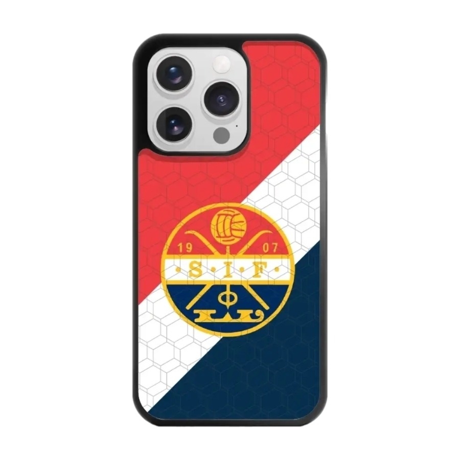 Phonecases3D iPhone 15 Pro Strømsgodset 3D mobilcover, sort billede 1