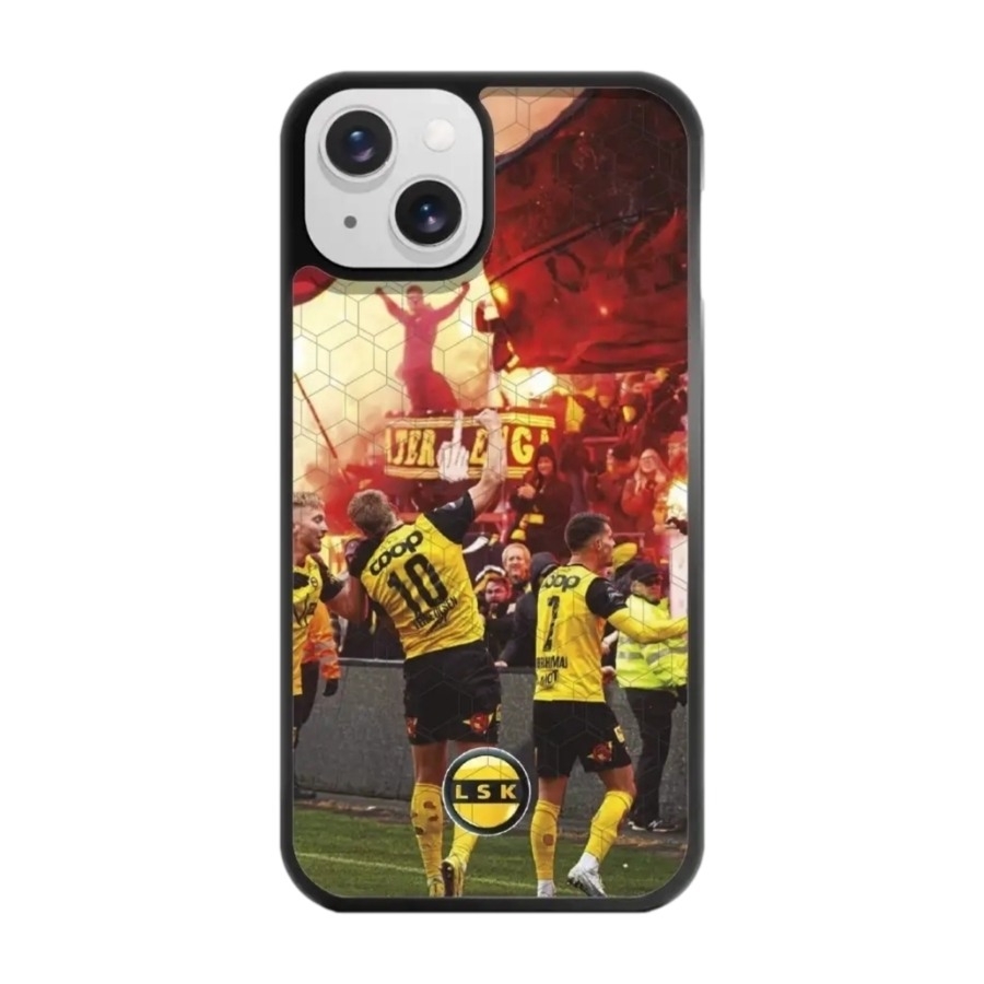 Phonecases3D iPhone 13 Lillestrøm SK 3D mobilcover, sort billede 1