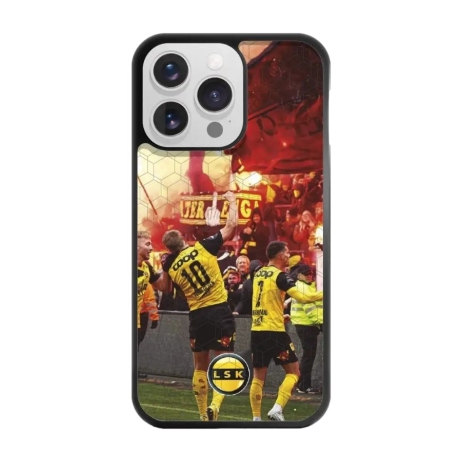 Phonecases3D iPhone 13 Pro Lillestrøm SK 3D mobilcover, sort billede 1