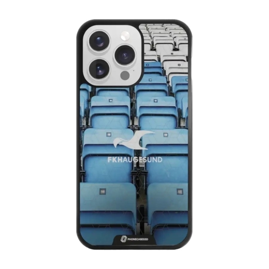 Phonecases3D iPhone 13 Pro FK Haugesund 3D mobilcover, sort billede 1