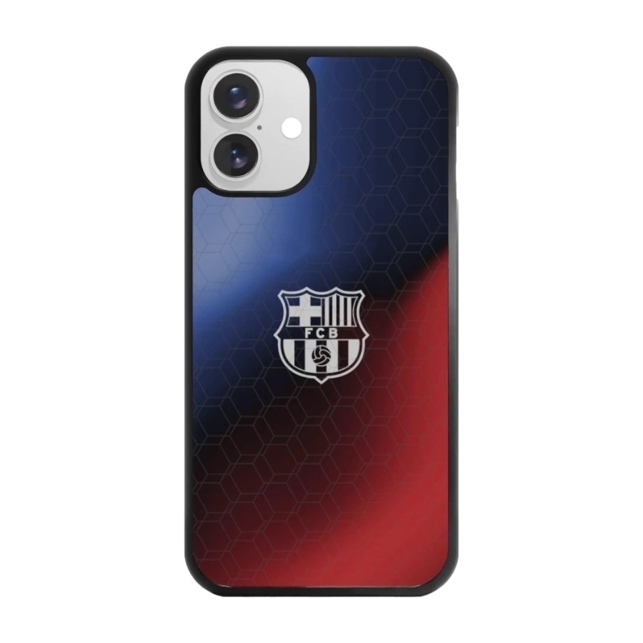 Phonecases3D iPhone 16 Plus FC Barcelona 3D mobilcover, sort billede 1