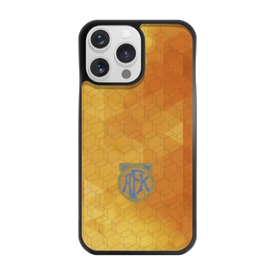 Phonecases3D iPhone 14 Pro Aalesunds FK 3D mobilcover, sort billede 1