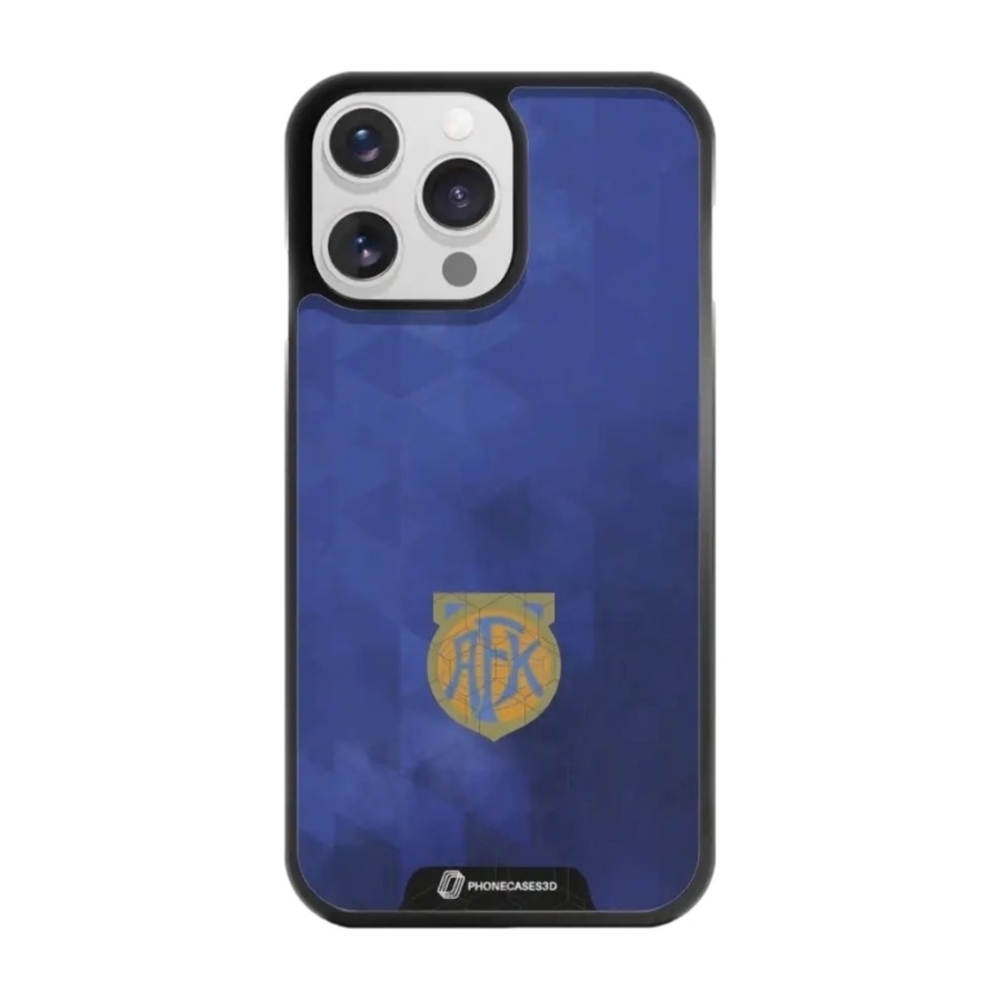Phonecases3D iPhone 14 Pro Aalesunds FK 3D mobilcover, sort billede 1