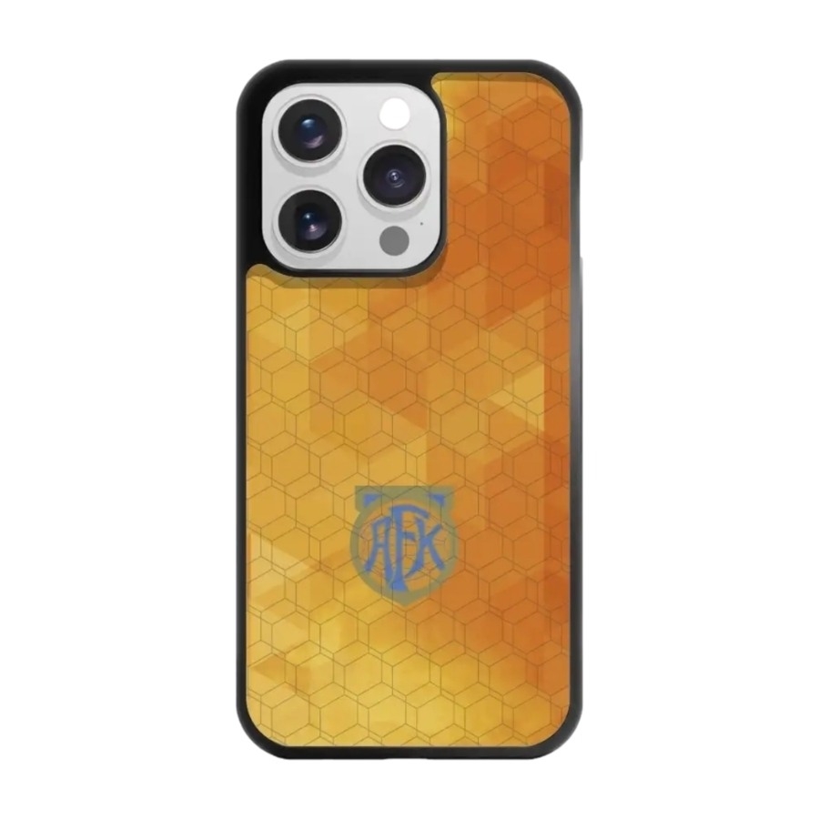 Phonecases3D iPhone 16 Pro Aalesunds FK 3D mobilcover, sort billede 1