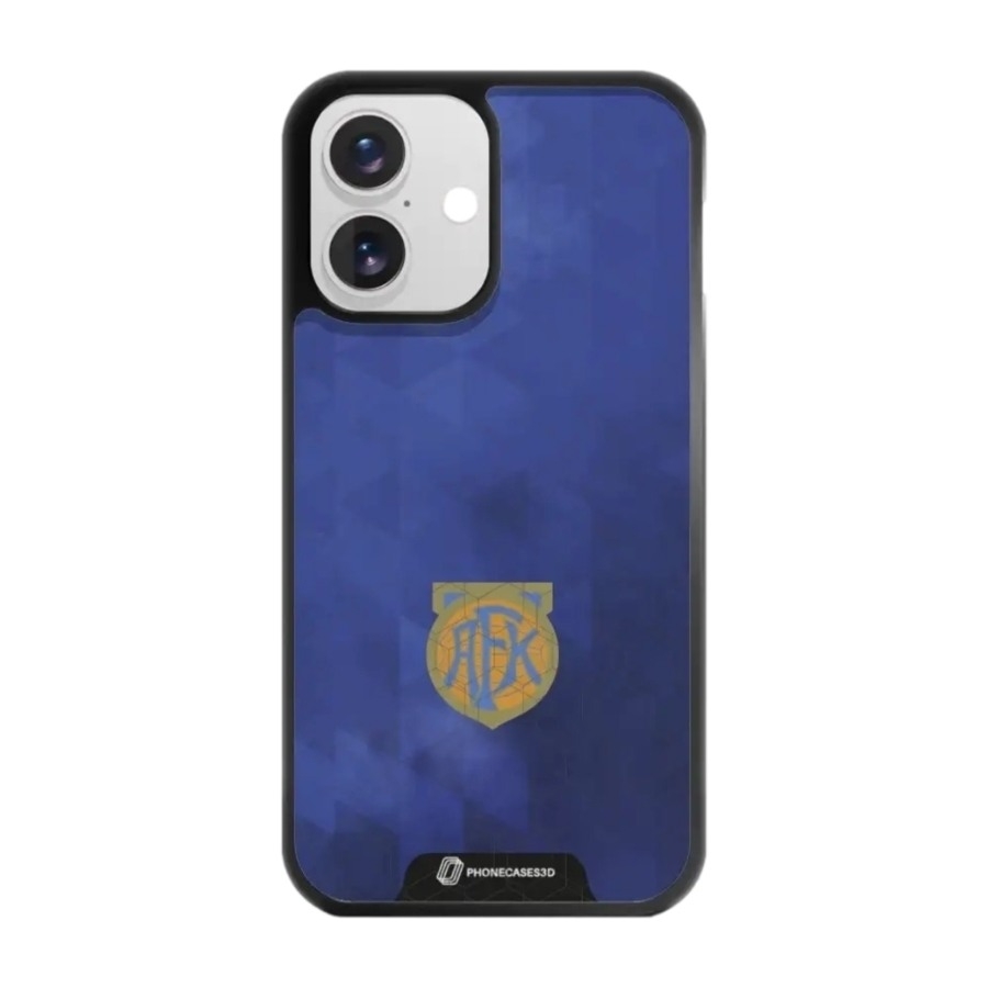 Phonecases3D iPhone 16 Aalesunds FK 3D mobilcover, sort billede 1