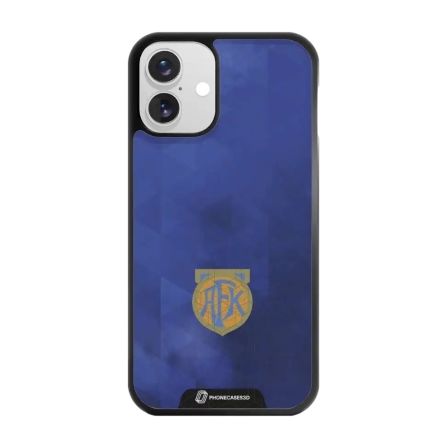 Phonecases3D iPhone 16 Plus Aalesunds FK 3D mobilcover, sort billede 1