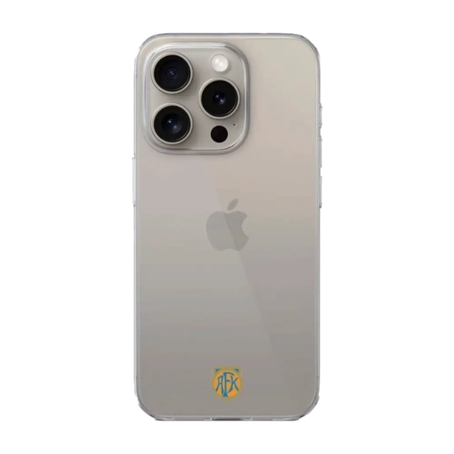 Phonecases3D iPhone 16 Pro Aalesunds FK Clear case -mobilcover, hvid billede 1