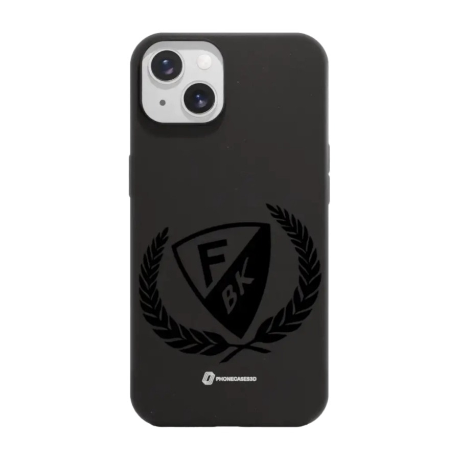 Phonecases3D iPhone 13 Färjestad BK komposterbart cover, sort billede 1