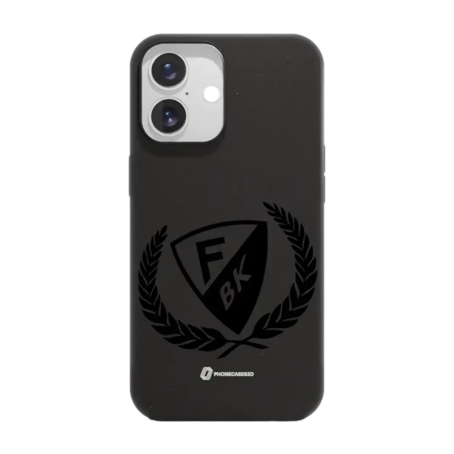 Phonecases3D iPhone 16 Färjestad BK komposterbart cover, sort billede 1
