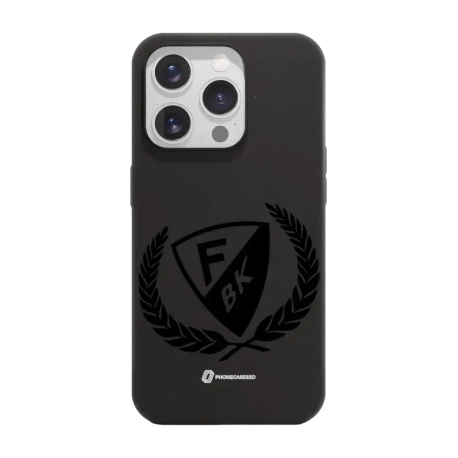 Phonecases3D iPhone 16 Pro Färjestad BK komposterbart cover, sort billede 1