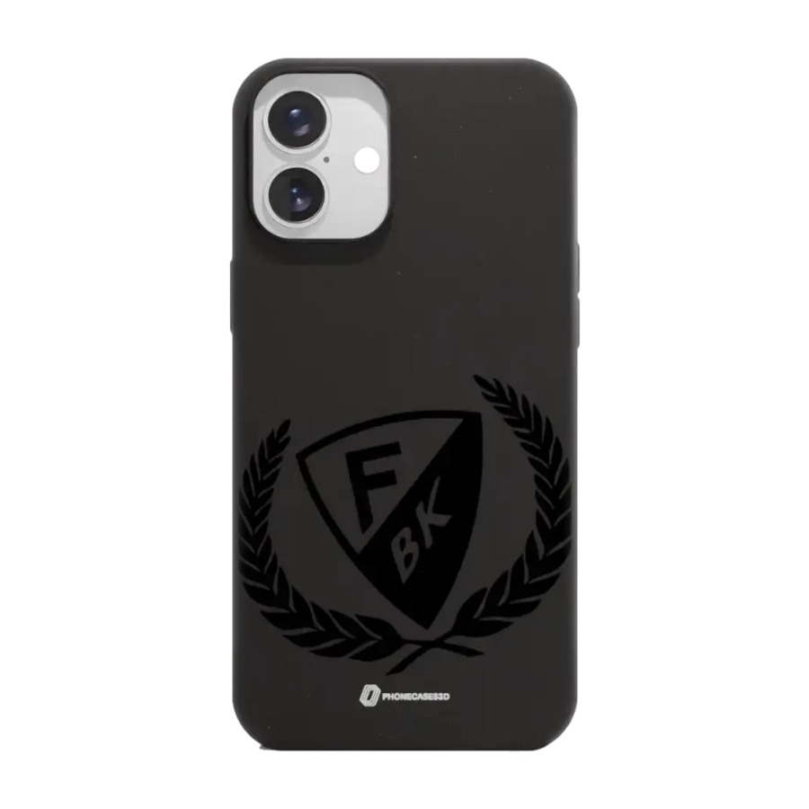 Phonecases3D iPhone 16 Plus Färjestad BK komposterbart cover, sort billede 1