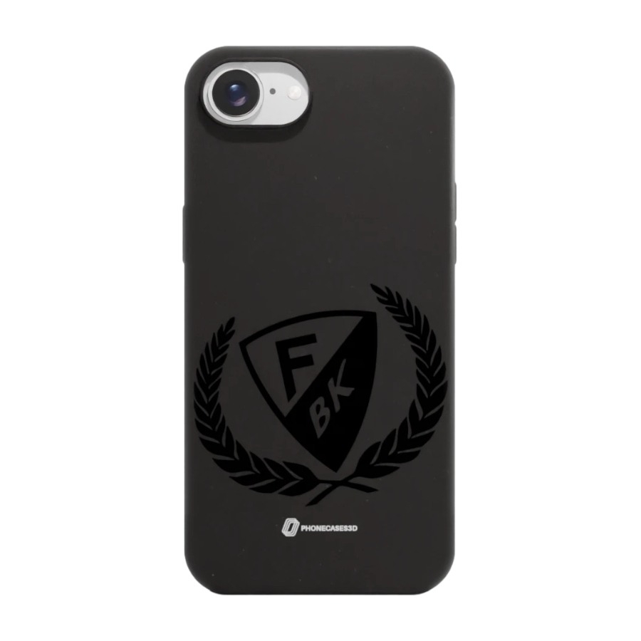 Phonecases3D iPhone 17e/16e Färjestad BK komposterbart cover, sort billede 1