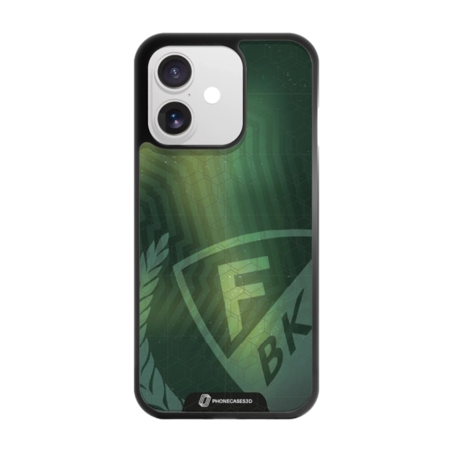 Phonecases3D iPhone 17 Färjestad BK 3D mobilcover, sort billede 1
