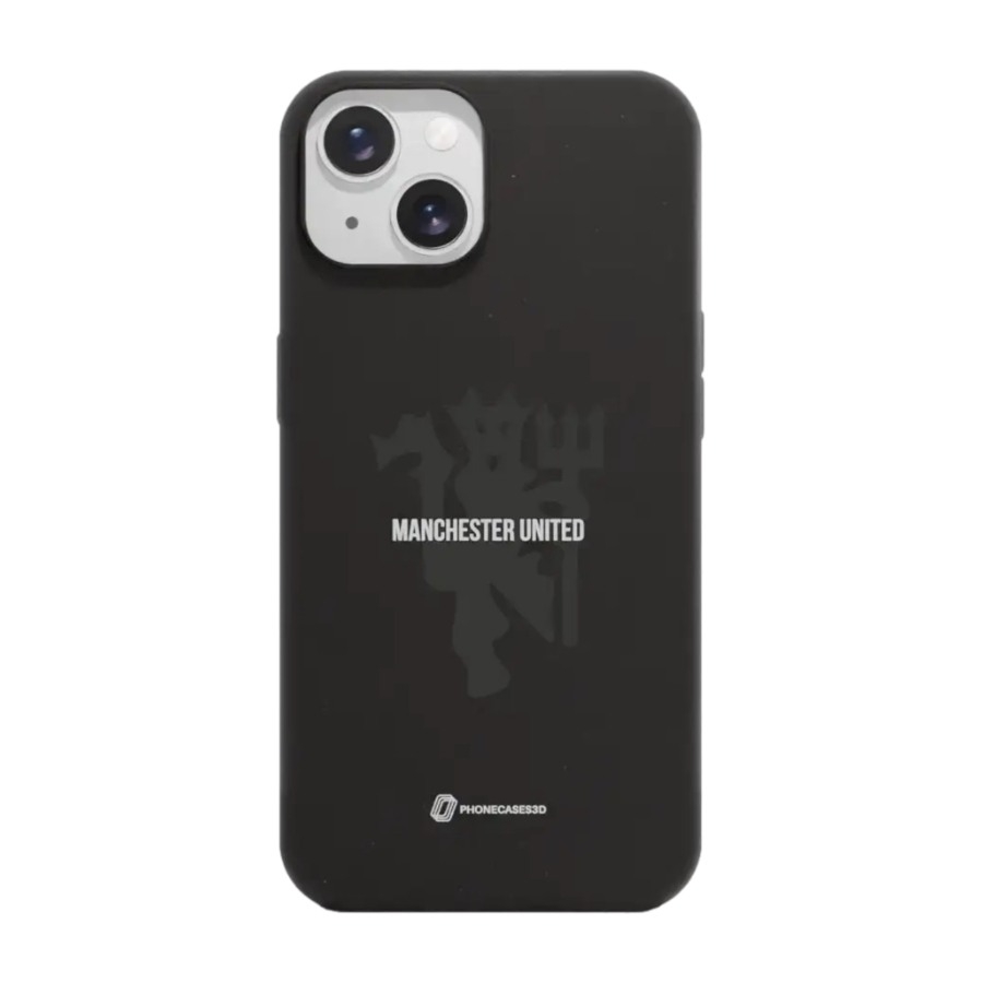 Phonecases3D iPhone 15 Manchester United FC komposterbart cover, sort billede 1