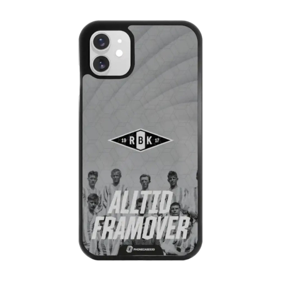 Phonecases3D iPhone 11 RBK 3D mobilcover, sort billede 1