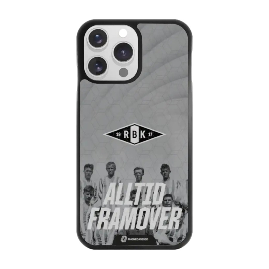 Phonecases3D iPhone 14 Pro RBK 3D mobilcover, sort billede 1