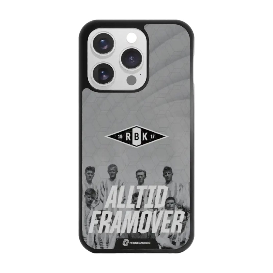 Phonecases3D iPhone 15 Pro RBK 3D mobilcover, sort billede 1