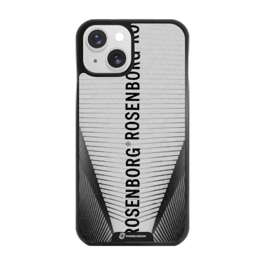 Phonecases3D iPhone 15 RBK 3D mobilcover, sort billede 1
