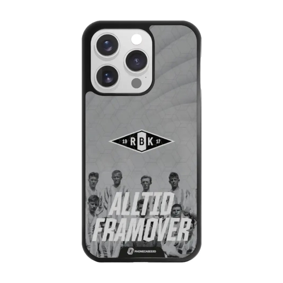 Phonecases3D iPhone 16 Pro RBK 3D mobilcover, sort billede 1