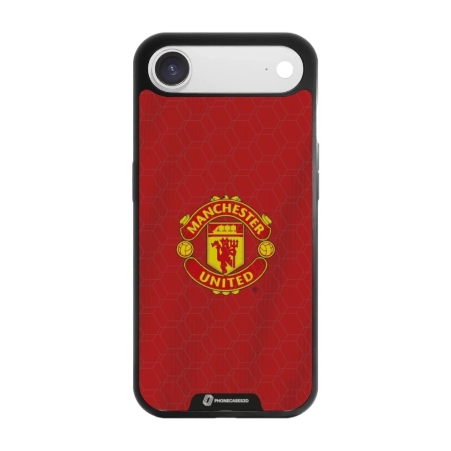 Phonecases3D iPhone Air Manchester United FC 3D mobilcover, sort billede 1