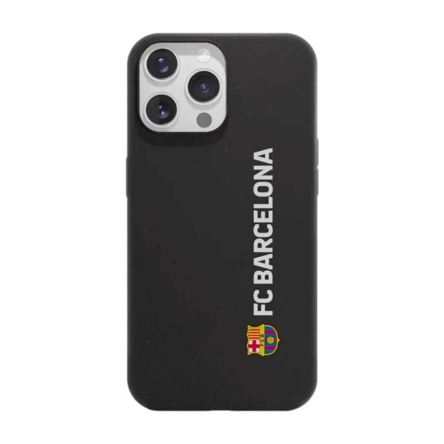 Phonecases3D iPhone 14 Pro FC Barcelona komposterbart cover, sort billede 1