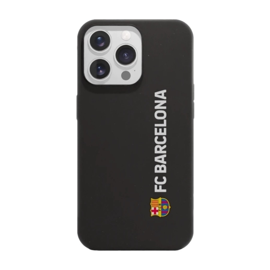 Phonecases3D iPhone 13 Pro FC Barcelona komposterbart cover, sort billede 1