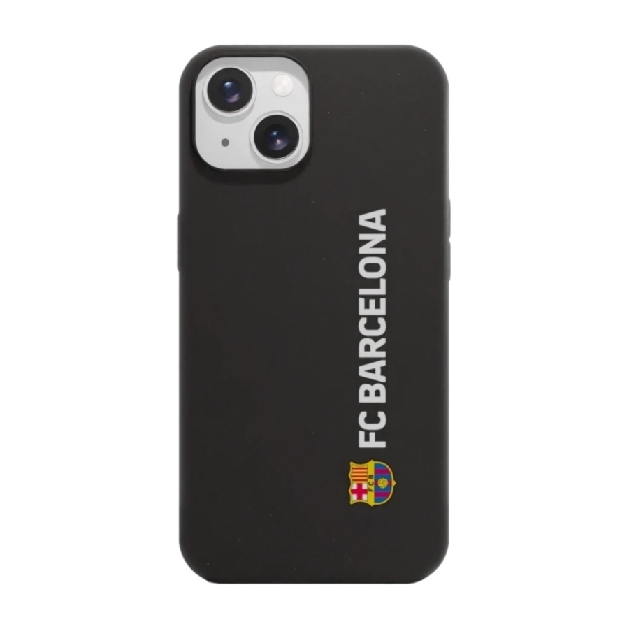 Phonecases3D iPhone 15 FC Barcelona komposterbart cover, sort billede 1