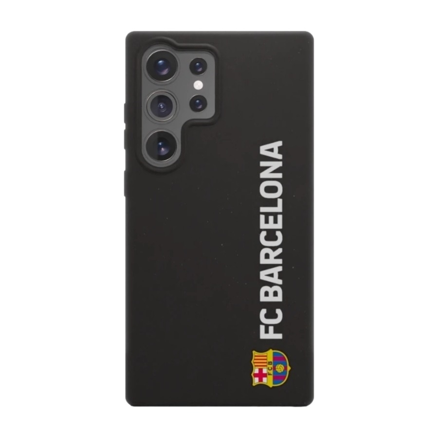 Phonecases3D Samsung Galaxy S25 Ultra FC Barcelona komposterbart cover, sort billede 1