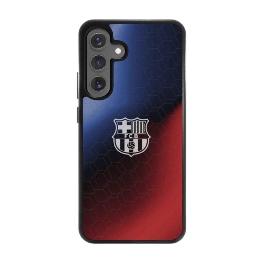 Phonecases3D Samsung Galaxy S25+ FC Barcelona 3D mobilcover, sort billede 1