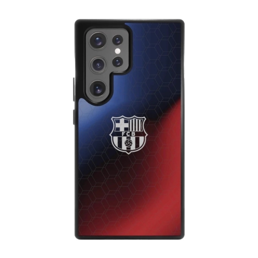 Phonecases3D Samsung Galaxy S25 Ultra FC Barcelona 3D mobilcover, sort billede 1