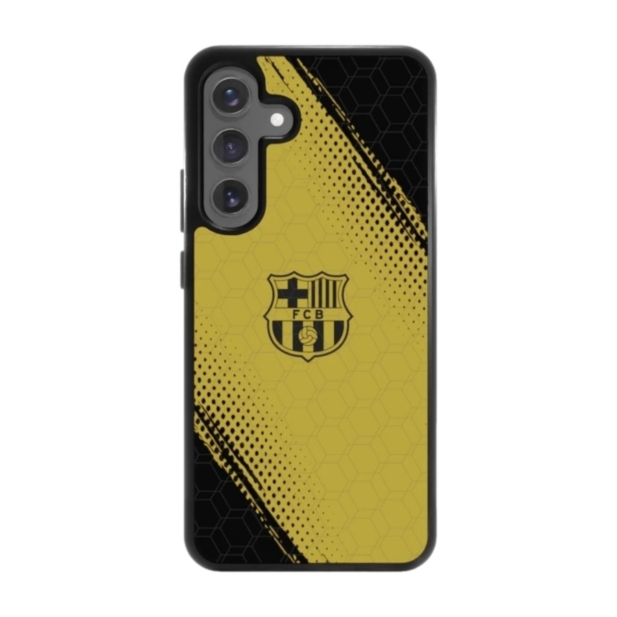 Phonecases3D Samsung Galaxy S25+ FC Barcelona 3D mobilcover, sort billede 1
