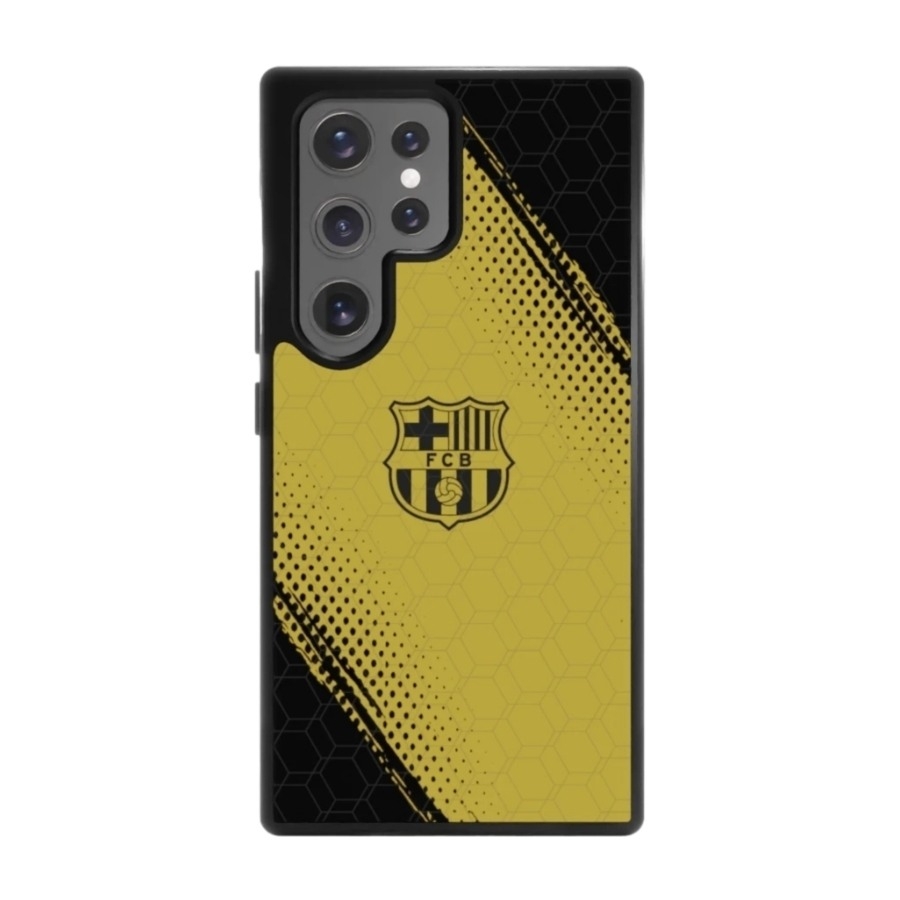 Phonecases3D Samsung Galaxy S25 Ultra FC Barcelona 3D mobilcover, sort billede 1