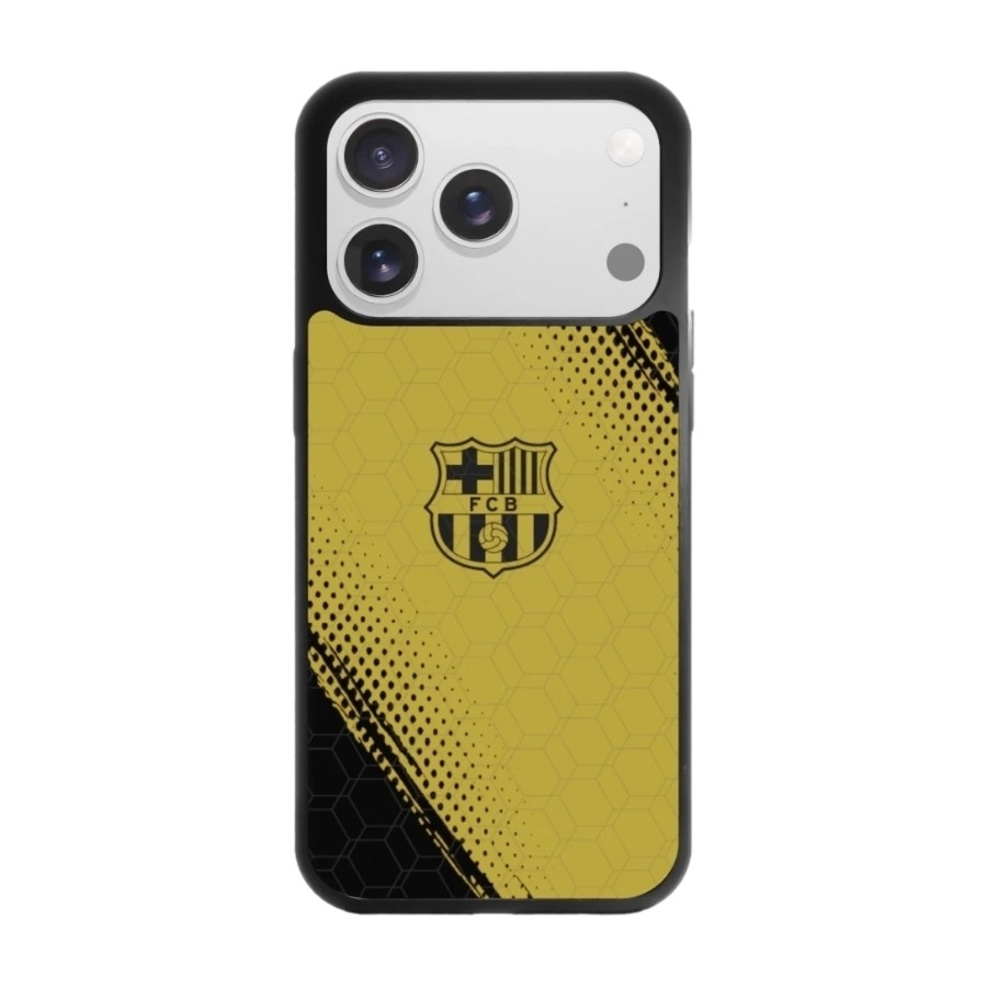 Phonecases3D iPhone 17 Pro FC Barcelona 3D mobilcover, sort billede 1