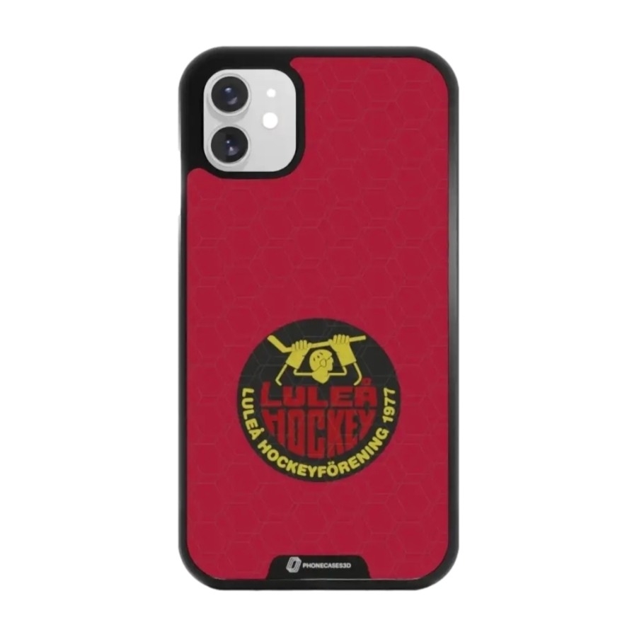 Phonecases3D iPhone 11 Luleå HF 3D mobilcover, sort billede 1