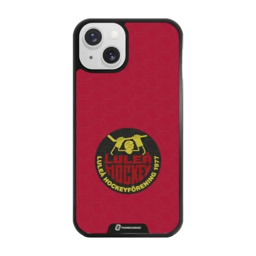 Phonecases3D iPhone 13 Luleå HF 3D mobilcover, sort billede 1