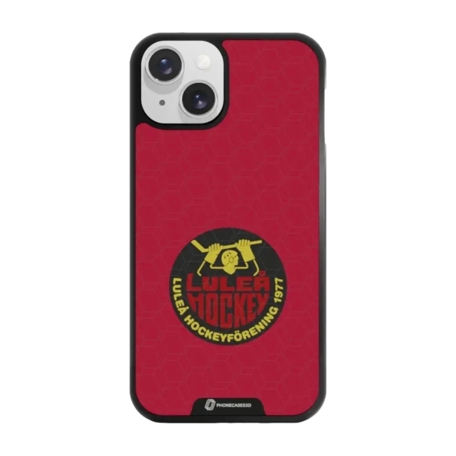 Phonecases3D iPhone 14 Luleå HF 3D mobilcover, sort billede 1