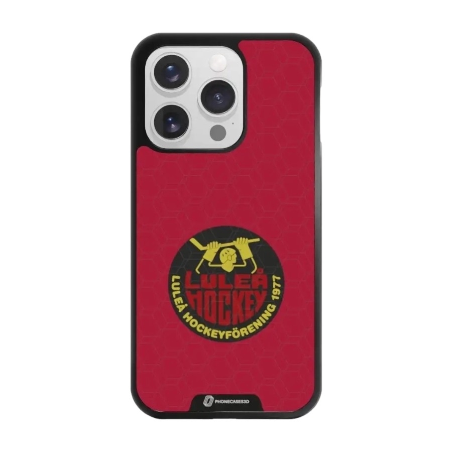 Phonecases3D iPhone 16 Pro Luleå HF 3D mobilcover, sort billede 1