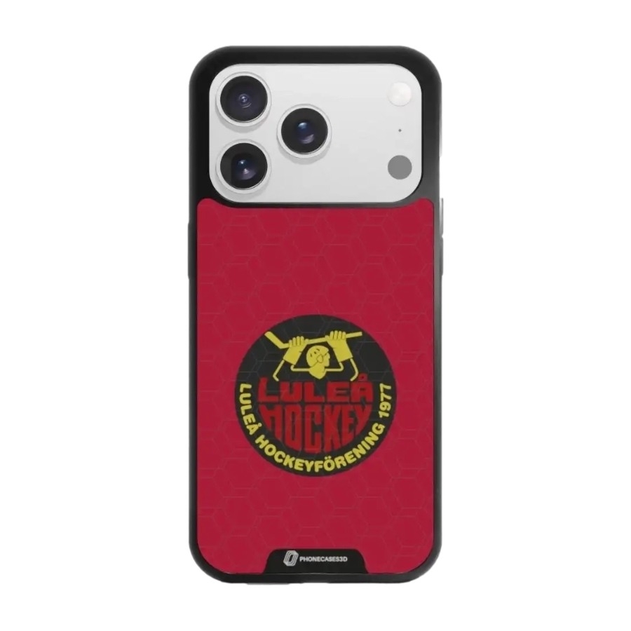 Phonecases3D iPhone 17 Pro Luleå HF 3D mobilcover, sort billede 1