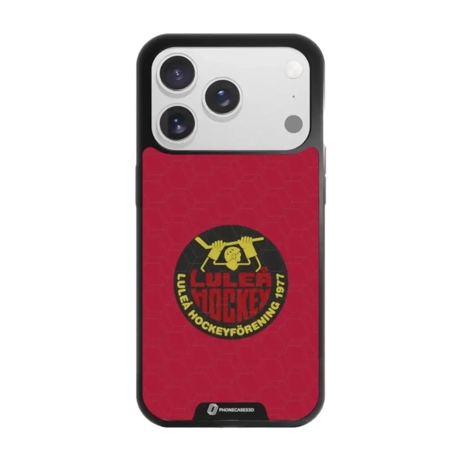 Phonecases3D iPhone 17 Pro Max Luleå HF 3D mobilcover, sort billede 1