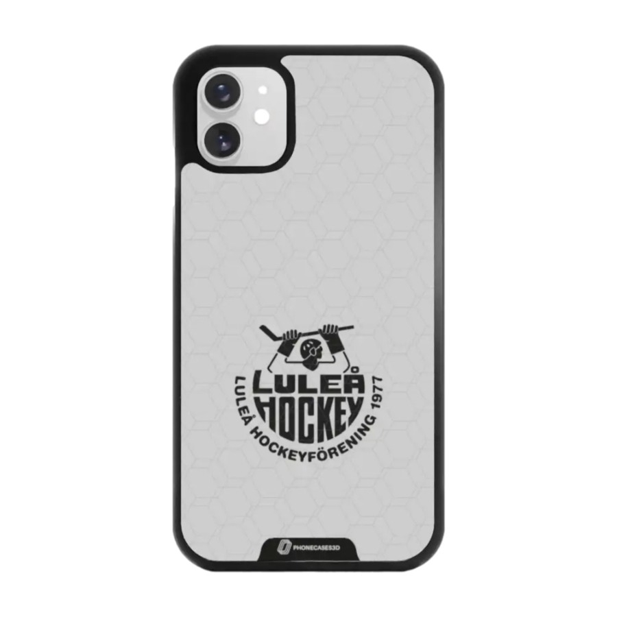 Phonecases3D iPhone 11 Luleå HF 3D mobilcover, sort billede 1
