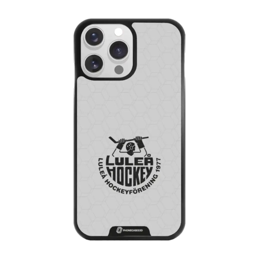 Phonecases3D iPhone 14 Pro Luleå HF 3D mobilcover, sort billede 1